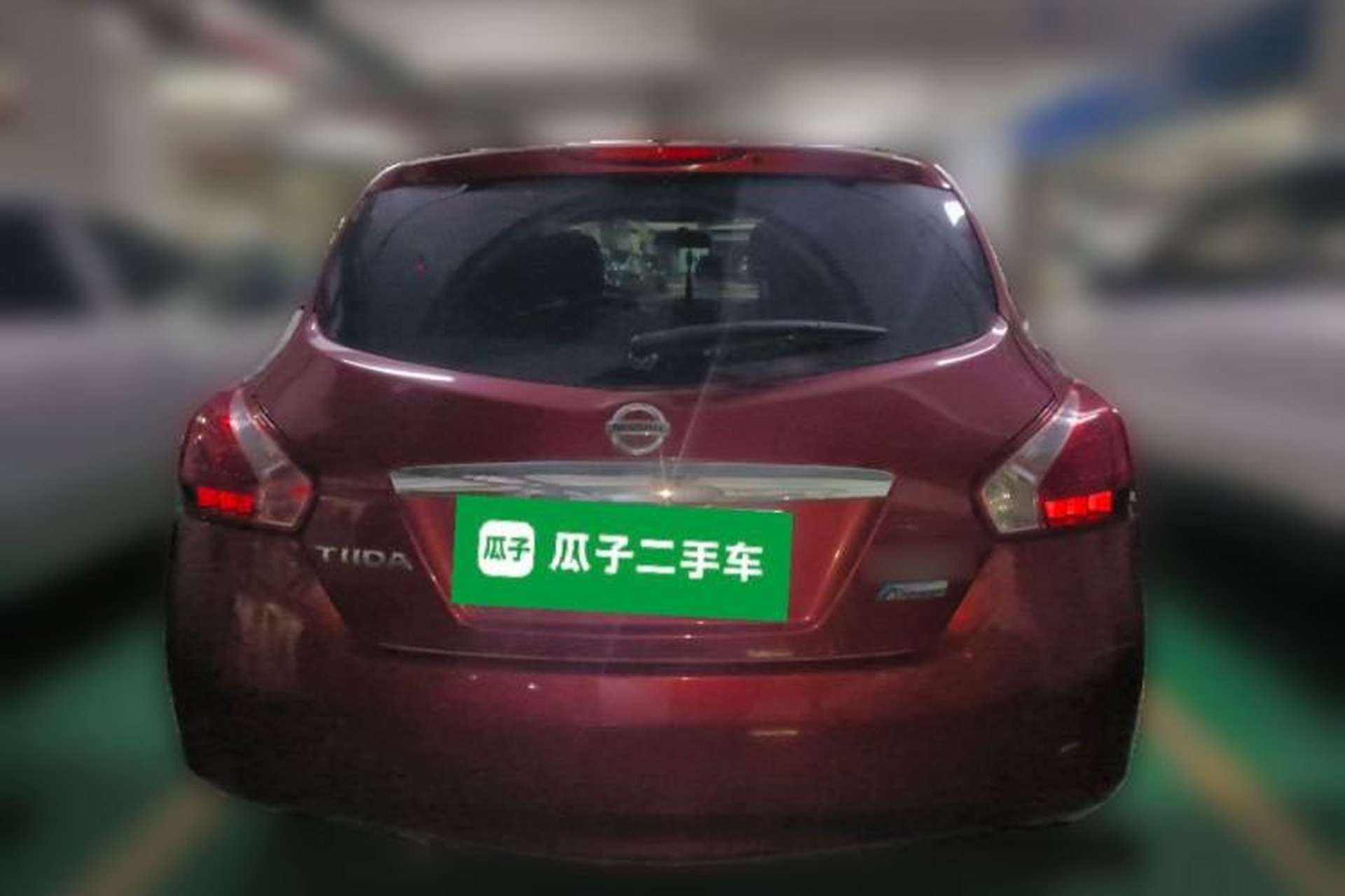 Used Nissan Tiida 2013 1.6L CVT Cool Cafe Edition Rear