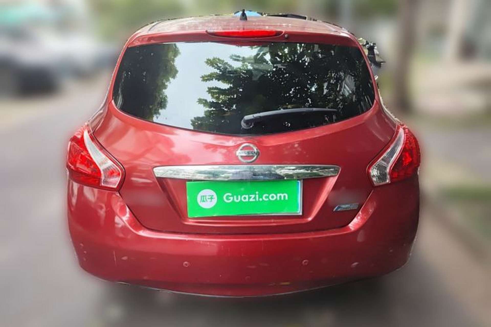 Used Nissan Tiida 2013 1.6L CVT Cool Cafe Edition Rear