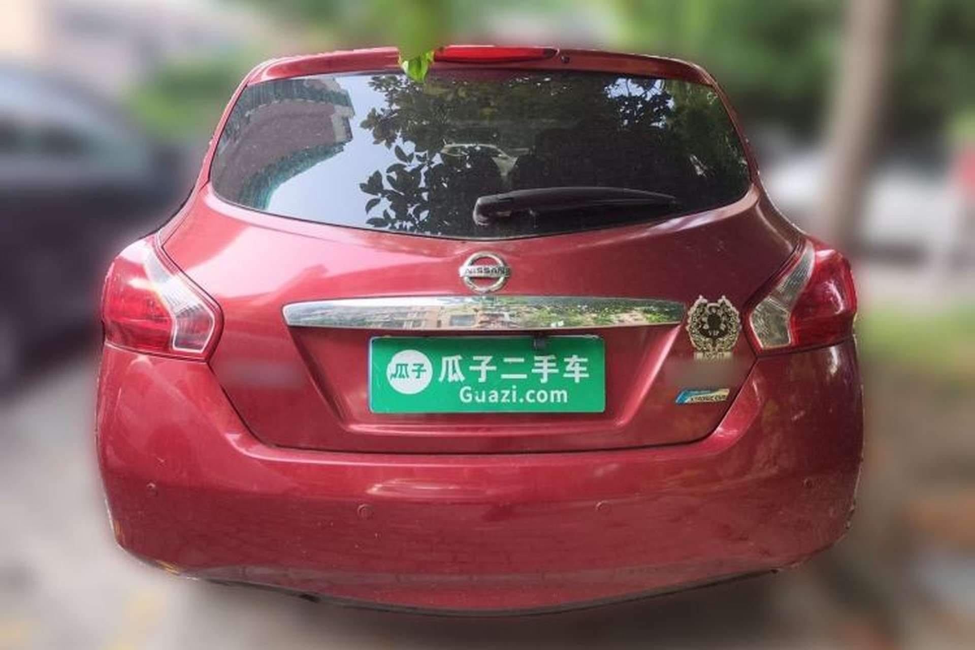 Used Nissan Tiida 2013 1.6L CVT Cool Cafe Edition Rear