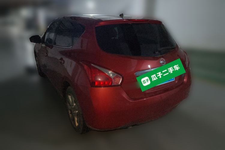 Used Nissan Tiida 2013 1.6L CVT Cool Cafe Edition Rear Left 45 Deg