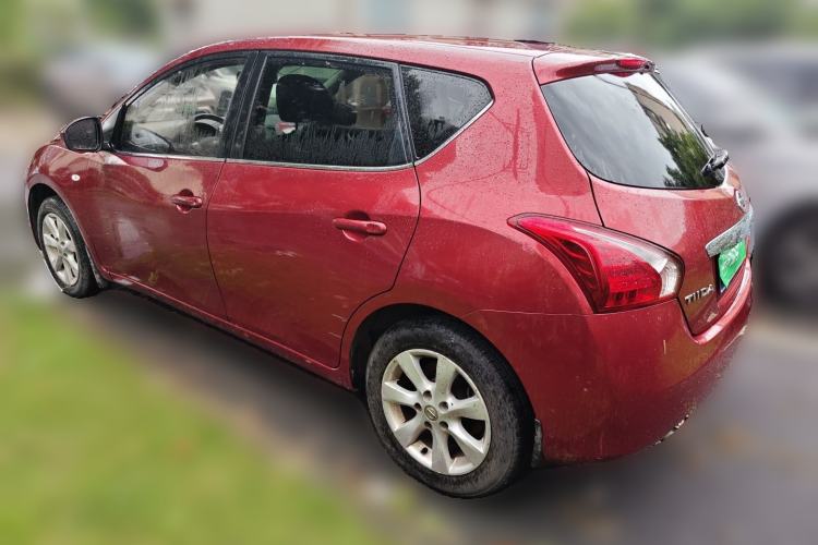 Used Nissan Tiida 2013 1.6L CVT Cool Cafe Edition Rear Left 45 Deg