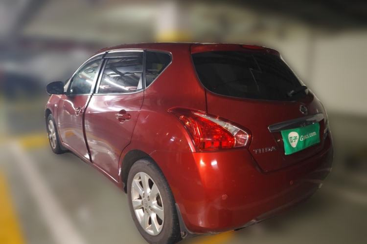 Used Nissan Tiida 2013 1.6L CVT Cool Cafe Edition Rear Left 45 Deg