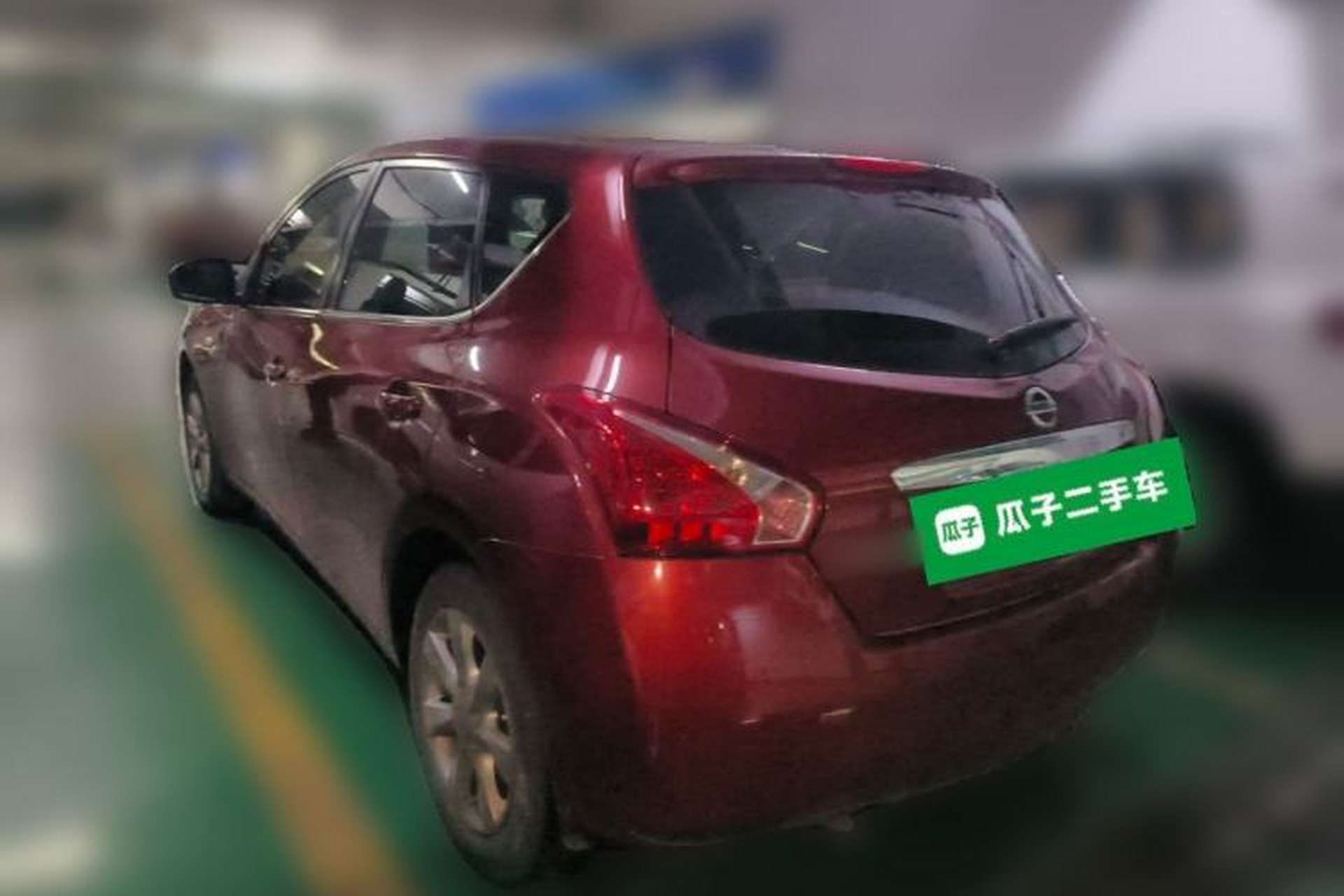 Used Nissan Tiida 2013 1.6L CVT Cool Cafe Edition Rear Left 45 Deg