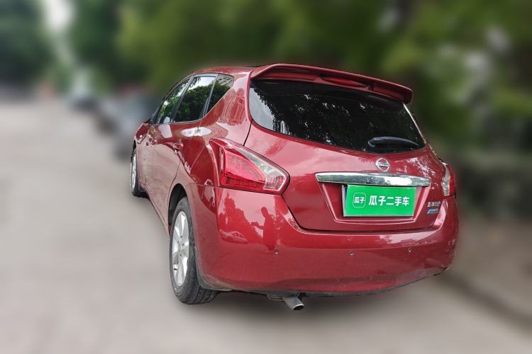 Used Nissan Tiida 2013 1.6L CVT Cool Cafe Edition Rear Left 45 Deg