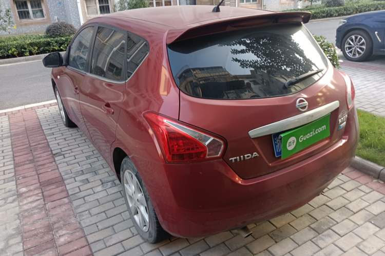 Used Nissan Tiida 2013 1.6L CVT Cool Cafe Edition Rear Left 45 Deg