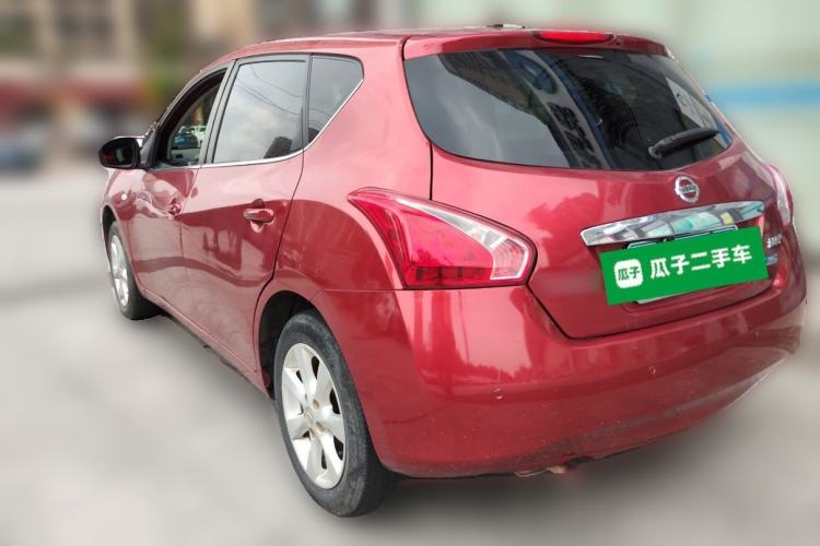 Used Nissan Tiida 2013 1.6L CVT Cool Cafe Edition Rear Left 45 Deg