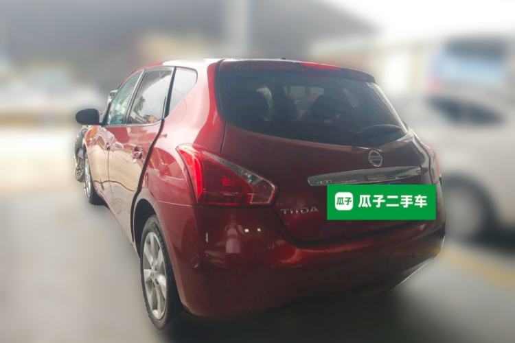 Used Nissan Tiida 2013 1.6L CVT Cool Cafe Edition Rear Left 45 Deg