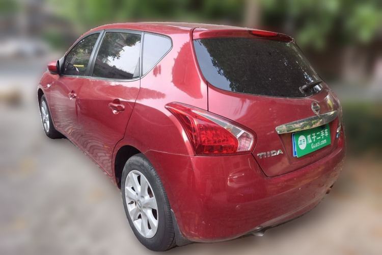 Used Nissan Tiida 2013 1.6L CVT Cool Cafe Edition Rear Left 45 Deg