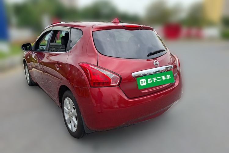 Used Nissan Tiida 2013 1.6L CVT Cool Cafe Edition Rear Left 45 Deg