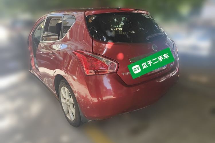 Used Nissan Tiida 2013 1.6L CVT Cool Cafe Edition Rear Left 45 Deg