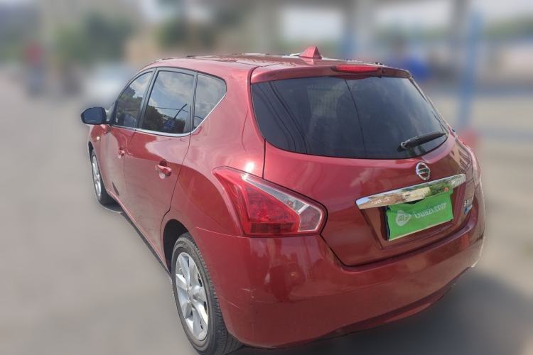 Used Nissan Tiida 2013 1.6L CVT Cool Cafe Edition Rear Left 45 Deg