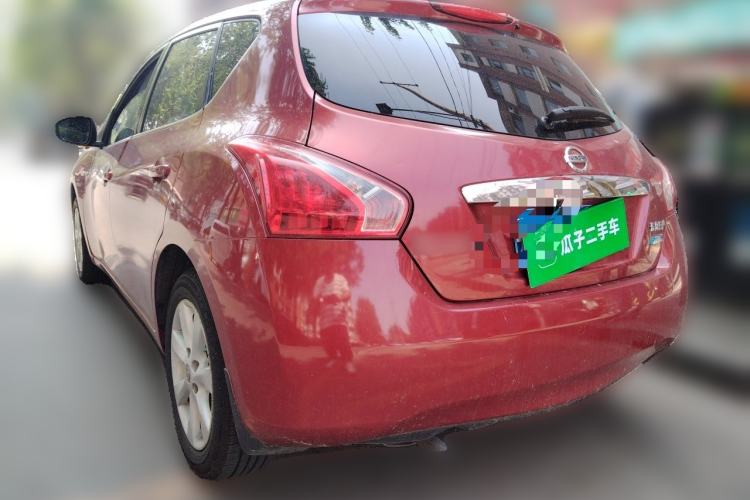 Used Nissan Tiida 2013 1.6L CVT Cool Cafe Edition Rear Left 45 Deg