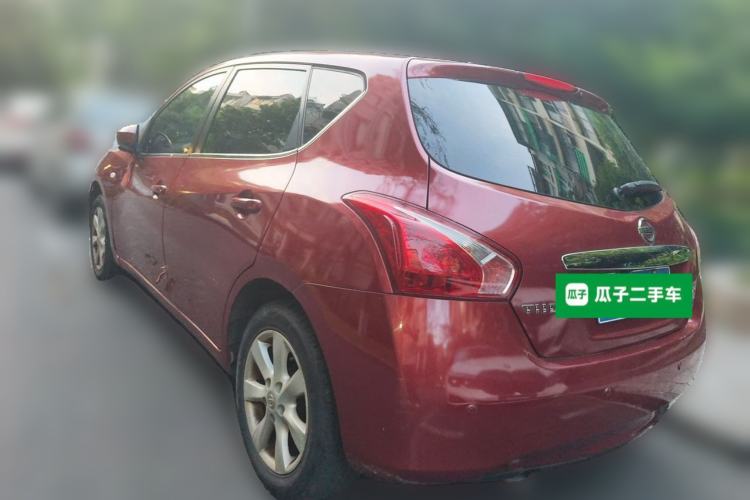 Used Nissan Tiida 2013 1.6L CVT Cool Cafe Edition Rear Left 45 Deg