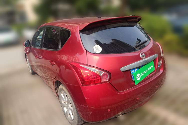 Used Nissan Tiida 2013 1.6L CVT Cool Cafe Edition Rear Left 45 Deg