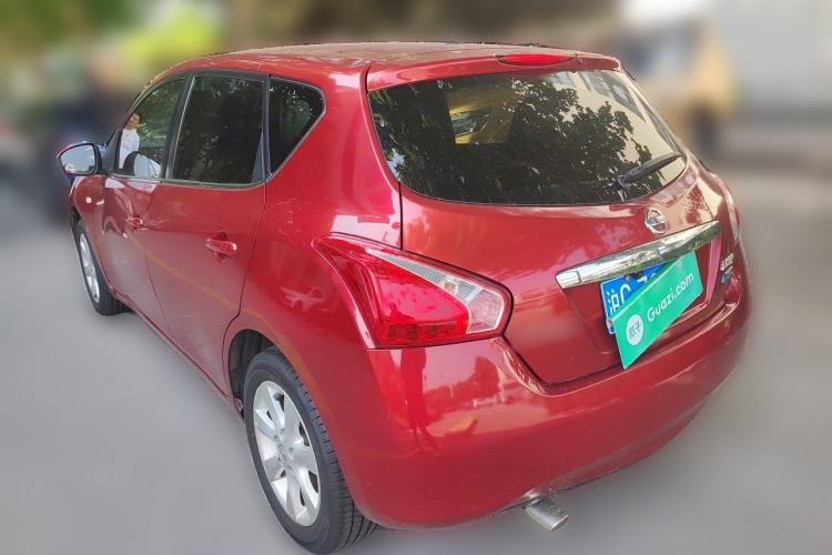 Used Nissan Tiida 2013 1.6L CVT Cool Cafe Edition Rear Left 45 Deg