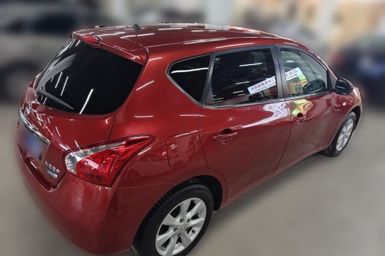 Used Nissan Tiida 2013 1.6L CVT Cool Cafe Edition Rear Right 45 Deg