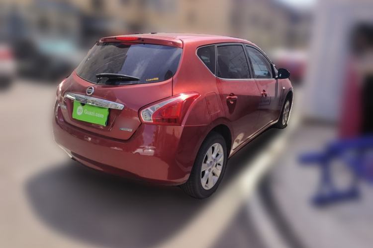 Used Nissan Tiida 2013 1.6L CVT Cool Cafe Edition Rear Right 45 Deg