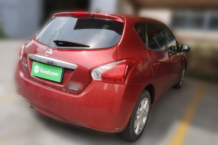Used Nissan Tiida 2013 1.6L CVT Cool Cafe Edition Rear Right 45 Deg