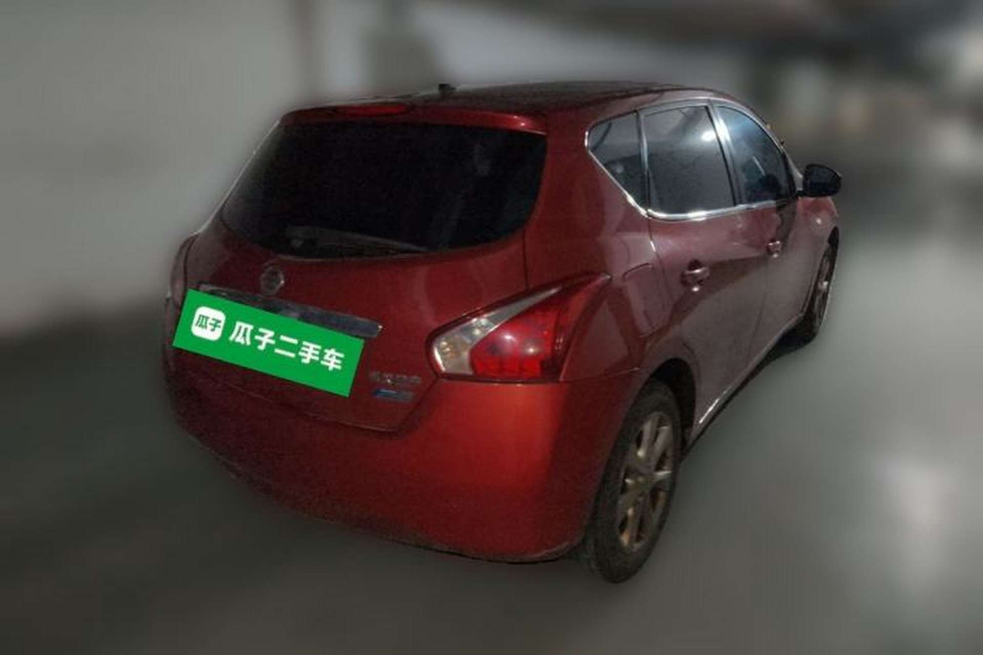 Used Nissan Tiida 2013 1.6L CVT Cool Cafe Edition Rear Right 45 Deg