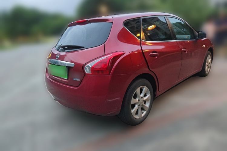 Used Nissan Tiida 2013 1.6L CVT Cool Cafe Edition Rear Right 45 Deg