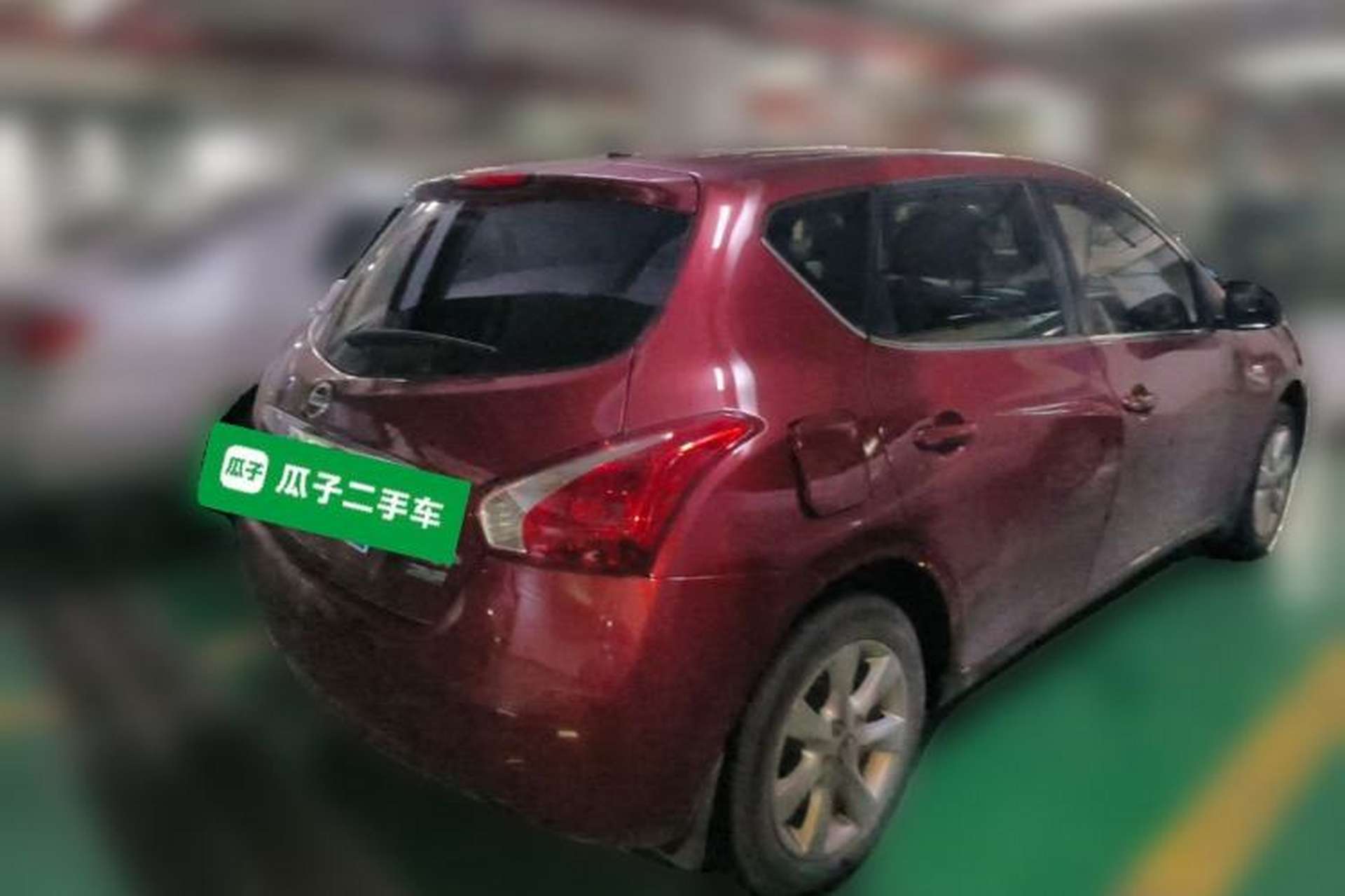 Used Nissan Tiida 2013 1.6L CVT Cool Cafe Edition Rear Right 45 Deg
