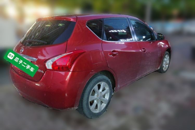 Used Nissan Tiida 2013 1.6L CVT Cool Cafe Edition Rear Right 45 Deg