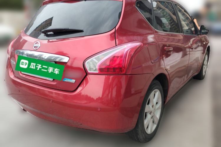 Used Nissan Tiida 2013 1.6L CVT Cool Cafe Edition Rear Right 45 Deg