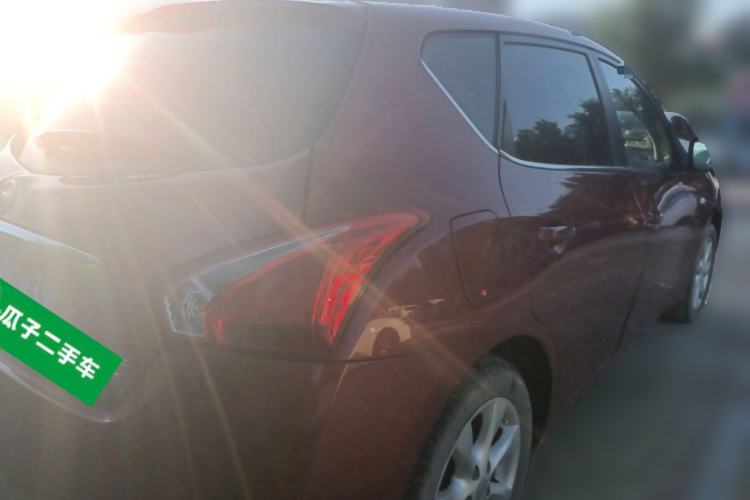 Used Nissan Tiida 2013 1.6L CVT Cool Cafe Edition Rear Right 45 Deg