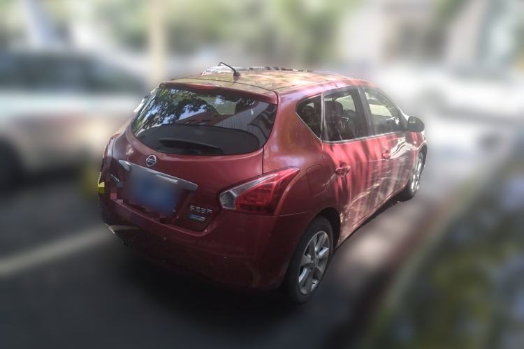 Used Nissan Tiida 2013 1.6L CVT Cool Cafe Edition Rear Right 45 Deg