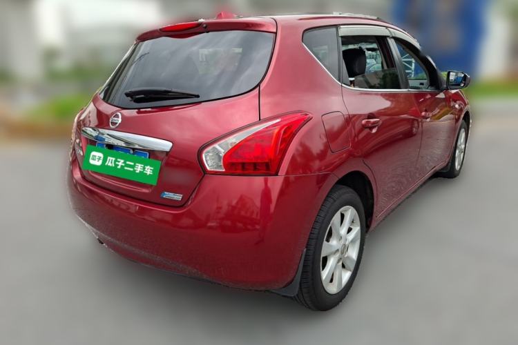 Used Nissan Tiida 2013 1.6L CVT Cool Cafe Edition Rear Right 45 Deg