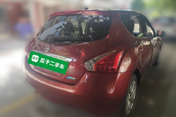 Used Nissan Tiida 2013 1.6L CVT Cool Cafe Edition Rear Right 45 Deg