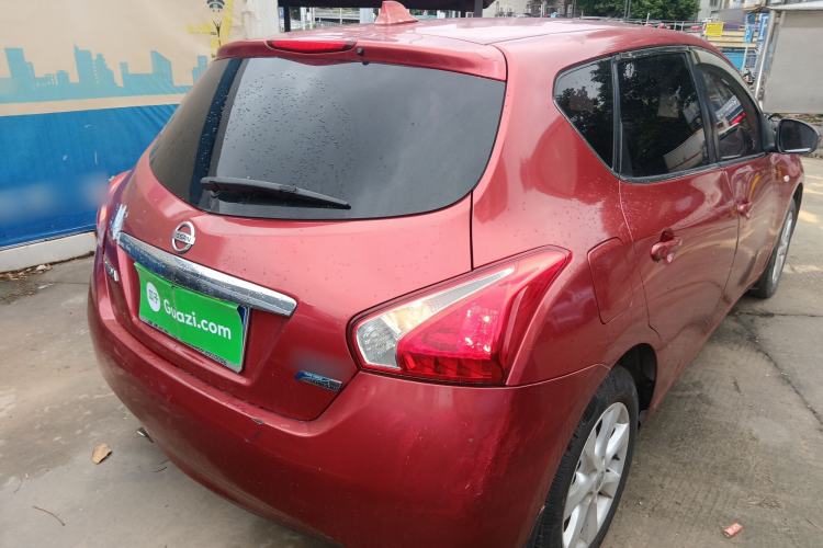 Used Nissan Tiida 2013 1.6L CVT Cool Cafe Edition Rear Right 45 Deg