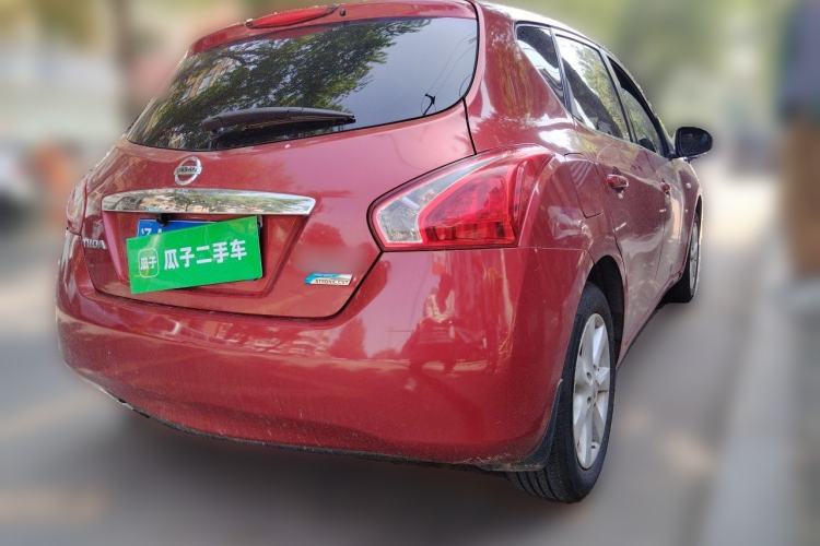 Used Nissan Tiida 2013 1.6L CVT Cool Cafe Edition Rear Right 45 Deg
