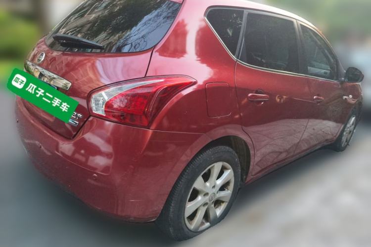 Used Nissan Tiida 2013 1.6L CVT Cool Cafe Edition Rear Right 45 Deg