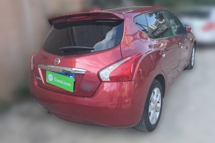 Used Nissan Tiida 2013 1.6L CVT Cool Cafe Edition Rear Right 45 Deg