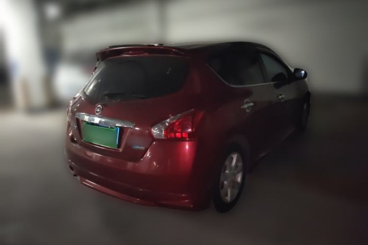 Used Nissan Tiida 2013 1.6L CVT Cool Cafe Edition Rear Right 45 Deg