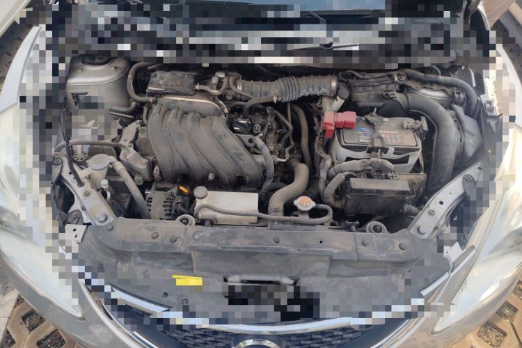 Used Nissan Tiida 2013 1.6L CVT Cool Cafe Edition Engine Bay
