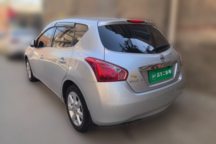 Used Nissan Tiida 2013 1.6L CVT Cool Cafe Edition Rear Left 45 Deg