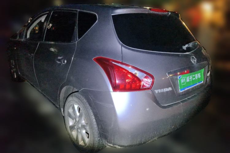 Used Nissan Tiida 2013 1.6L CVT Cool Cafe Edition Rear Left 45 Deg
