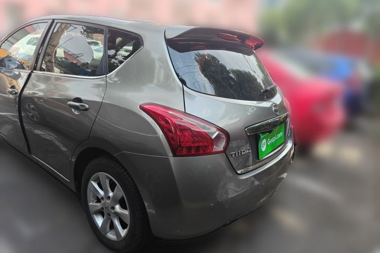 Used Nissan Tiida 2013 1.6L CVT Cool Cafe Edition Rear Left 45 Deg