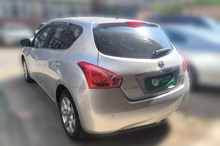 Used Nissan Tiida 2013 1.6L CVT Cool Cafe Edition Rear Left 45 Deg
