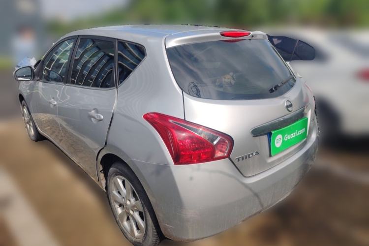 Used Nissan Tiida 2013 1.6L CVT Cool Cafe Edition Rear Left 45 Deg
