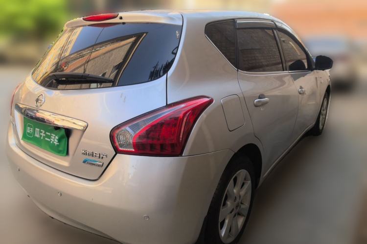 Used Nissan Tiida 2013 1.6L CVT Cool Cafe Edition Rear Right 45 Deg