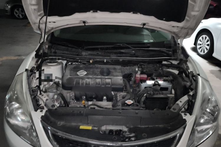 Used Nissan Tiida 2013 1.6L CVT Cool Cafe Edition Engine Bay