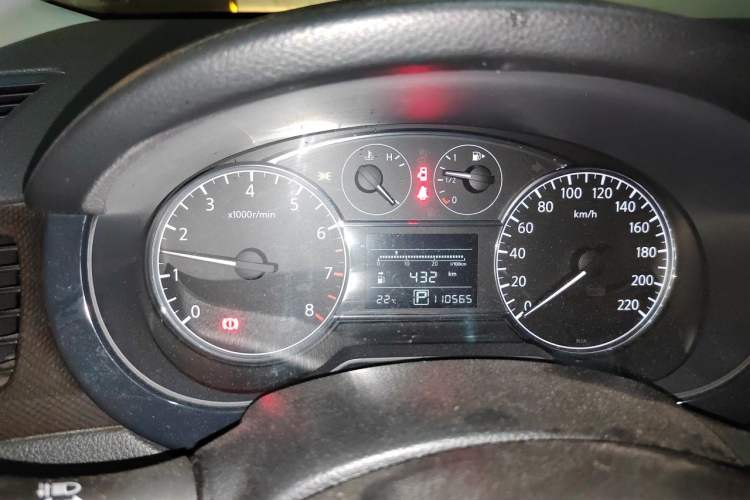 Used Nissan Tiida 2013 1.6L CVT Cool Cafe Edition Instrument Cluster