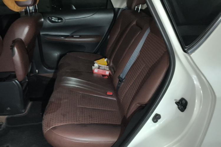 Used Nissan Tiida 2013 1.6L CVT Cool Cafe Edition Left Rear Seat