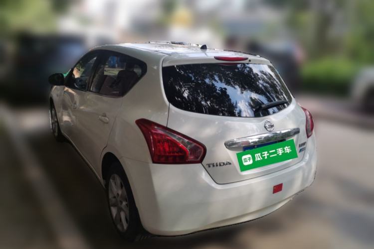 Used Nissan Tiida 2013 1.6L CVT Cool Cafe Edition Rear Left 45 Deg