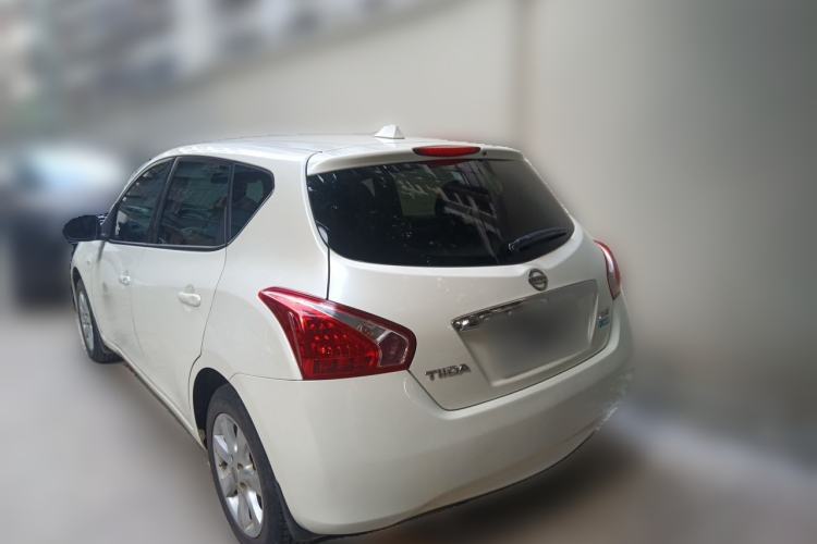 Used Nissan Tiida 2013 1.6L CVT Cool Cafe Edition Rear Left 45 Deg