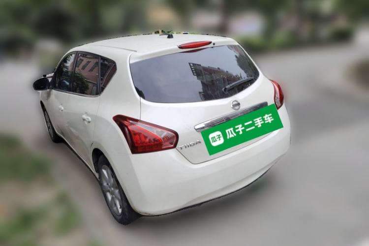 Used Nissan Tiida 2013 1.6L CVT Cool Cafe Edition Rear Left 45 Deg