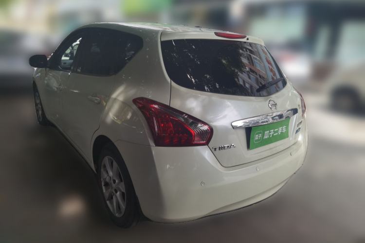 Used Nissan Tiida 2013 1.6L CVT Cool Cafe Edition Rear Left 45 Deg